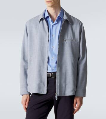 Jacke Un Jour aus Wolle, Seide und Leinen | Berluti