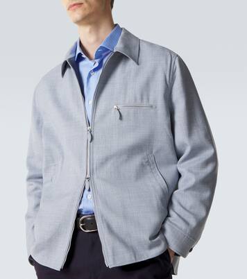 Jacke Un Jour aus Wolle, Seide und Leinen | Berluti
