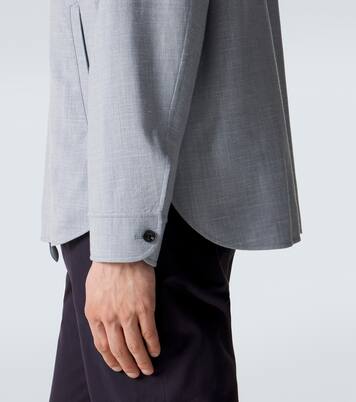 Jacke Un Jour aus Wolle, Seide und Leinen | Berluti