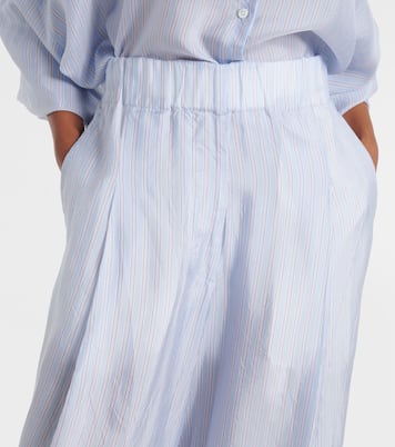 Pantalon ample rayé | Dries Van Noten