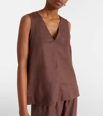 Linen top | Asceno