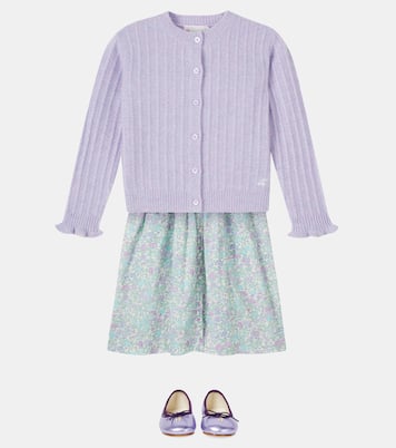 Ballerines Lisa en cuir métallisé | Bonpoint