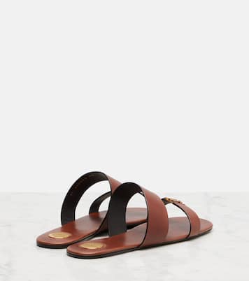Sandalen Cassandre aus Leder | Saint Laurent
