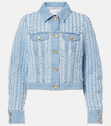 Striped denim jacket | Nina Ricci