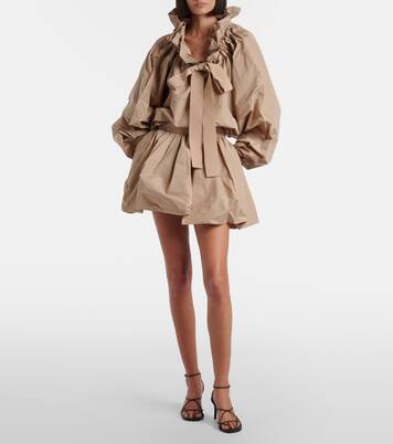 Mini-jupe à fronces | Patou