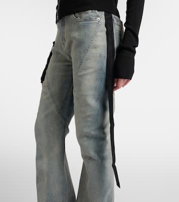 Belted cotton jersey sweatshirt | Rick Owens