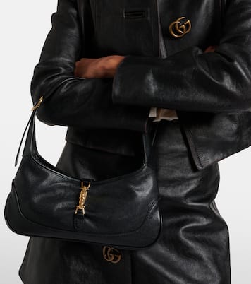 Jackie Slim Small leather shoulder bag | Gucci
