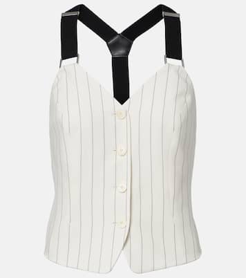 Top bustier Donnella in misto cotone | Ralph Lauren Collection