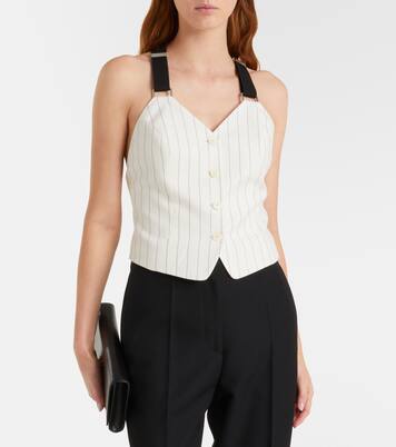Top bustier Donnella in misto cotone | Ralph Lauren Collection