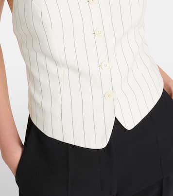 Top bustier Donnella in misto cotone | Ralph Lauren Collection