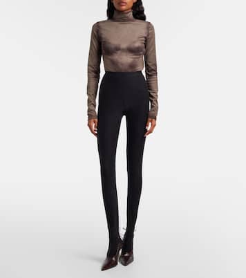 High-rise tights | Maison Margiela