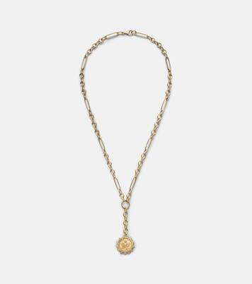 Halskette Reverie Small aus 18kt Gelbgold mit Diamanten | FoundRae