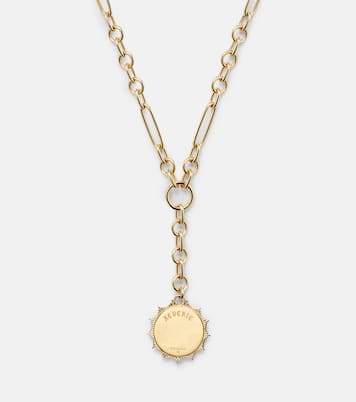 Halskette Reverie Small aus 18kt Gelbgold mit Diamanten | FoundRae