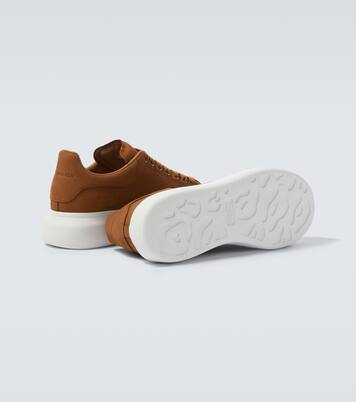 Oversized leather sneakers | McQueen