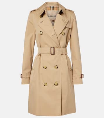 Cotton gabardine trench coat | Burberry