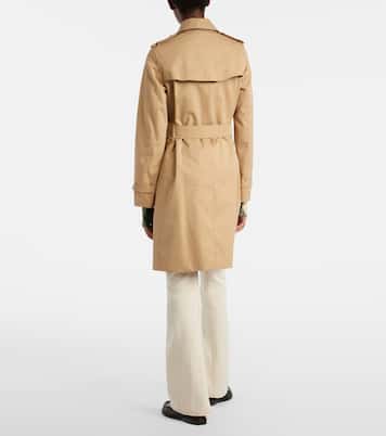 Cotton gabardine trench coat | Burberry