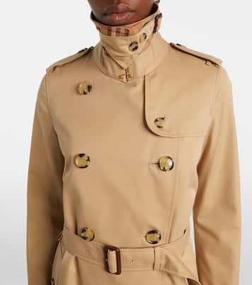 Cotton gabardine trench coat | Burberry