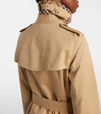 Cotton gabardine trench coat | Burberry