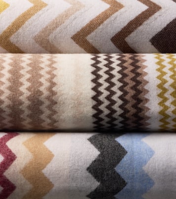 Humbert fringed wool-blend throw | Missoni