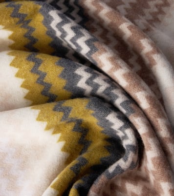 Humbert fringed wool-blend throw | Missoni
