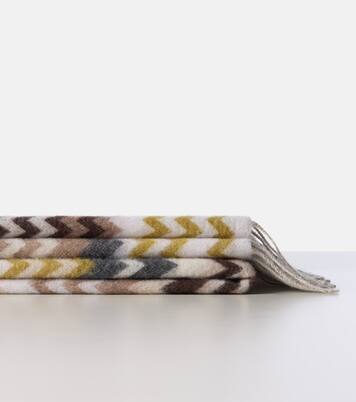 Humbert fringed wool-blend throw | Missoni