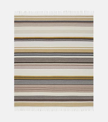 Humbert fringed wool-blend throw | Missoni