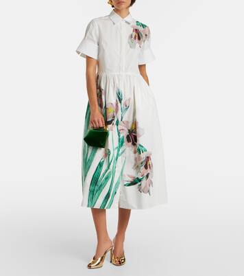 Bloom Micro天鹅绒手提包 | Erdem