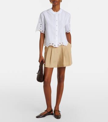 Gables褶裥短裤 | Veronica Beard