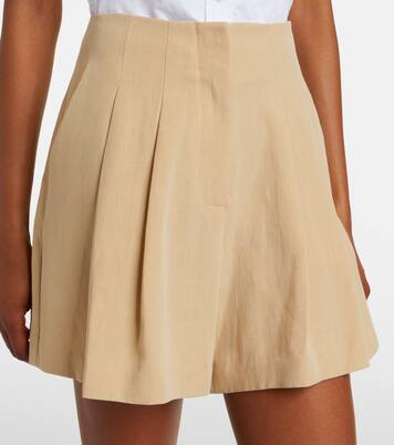 Gables褶裥短裤 | Veronica Beard