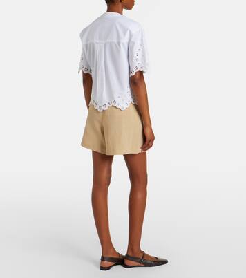 Gables褶裥短裤 | Veronica Beard