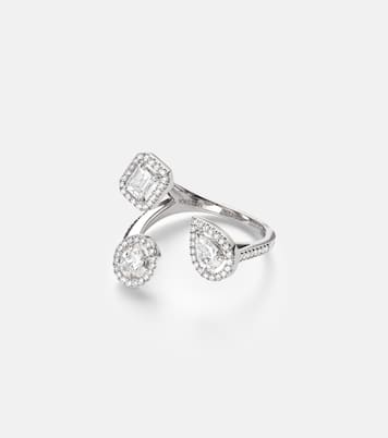 Anillo My Twin Trilogy de oro blanco de 18 ct con diamantes | Messika