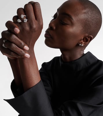 Anillo My Twin Trilogy de oro blanco de 18 ct con diamantes | Messika