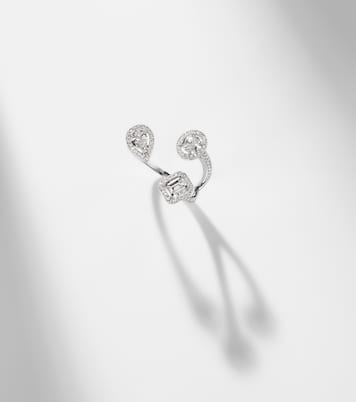 Anillo My Twin Trilogy de oro blanco de 18 ct con diamantes | Messika