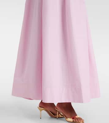 Avril cotton-blend bustier gown | Simkhai