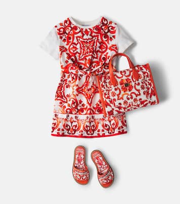 Majolica canvas slides | Dolce&Gabbana Kids
