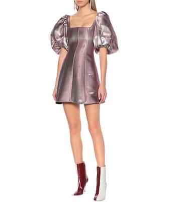 Lady D'arbanville metallic minidress | ELLERY