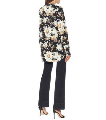 Chemise imprimée à fleurs | Oscar de la Renta