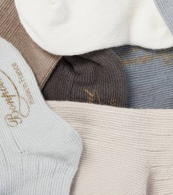Baby set of 7 cotton-blend socks | Bonpoint