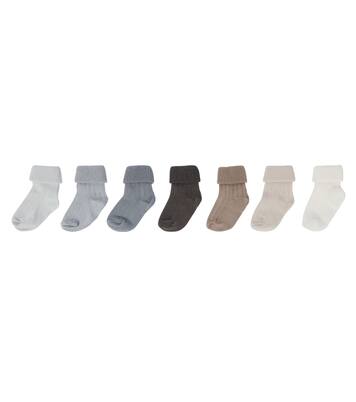 Baby set of 7 cotton-blend socks | Bonpoint