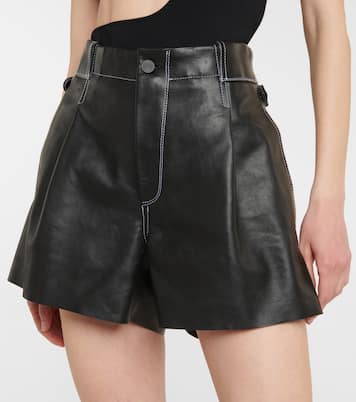 Shorts Sakib aus Leder | The Mannei