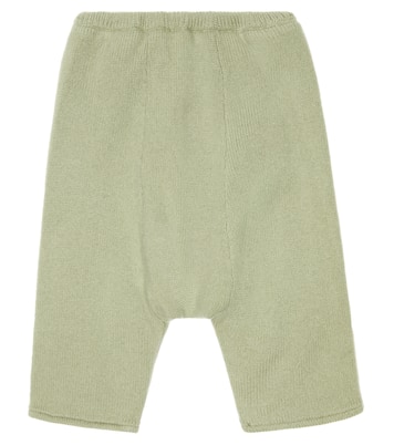 Baby Parakeet wool-blend sweatpants | Caramel