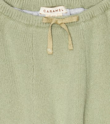 Baby Parakeet wool-blend sweatpants | Caramel