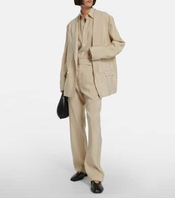 Leather Mary Jane ballet flats | Lemaire