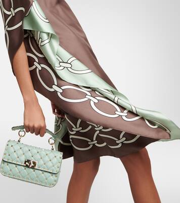 Robe cafetan en soie | Valentino