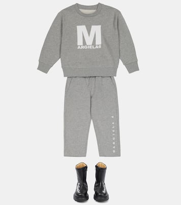 Sweatshirt aus Baumwoll-Jersey | MM6 Maison Margiela Kids