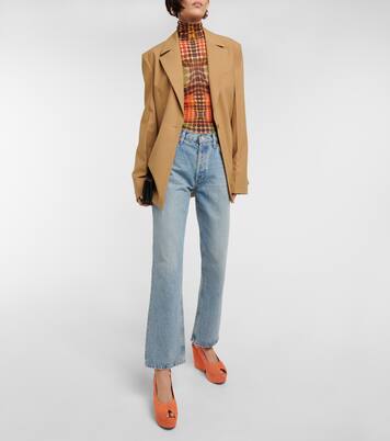 Plateausandalen Dylan aus Veloursleder | Clergerie