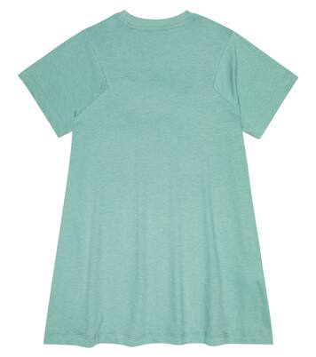 Floral cotton jersey dress | Il Gufo