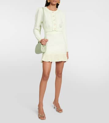 High-Rise-Minirock Heiress aus Tweed | LoveShackFancy