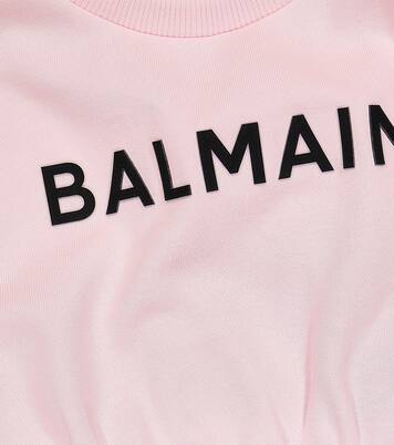 Logo cotton vest | Balmain Kids