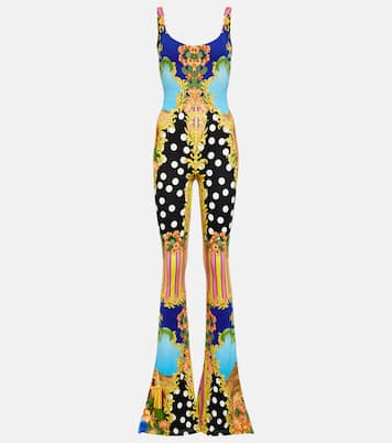 Medusa Palm Springs flared jumpsuit | Versace